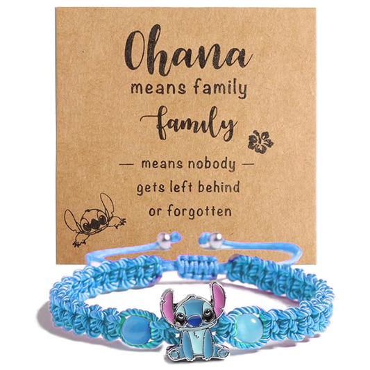 Lilo & Stitch “Ohana”  Bracelet