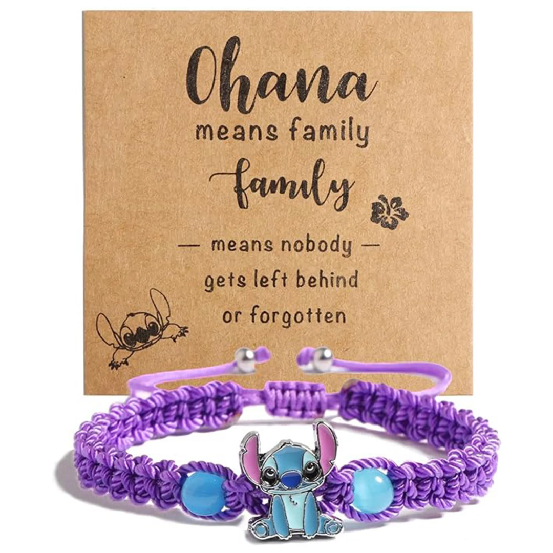 Lilo & Stitch “Ohana”  Bracelet