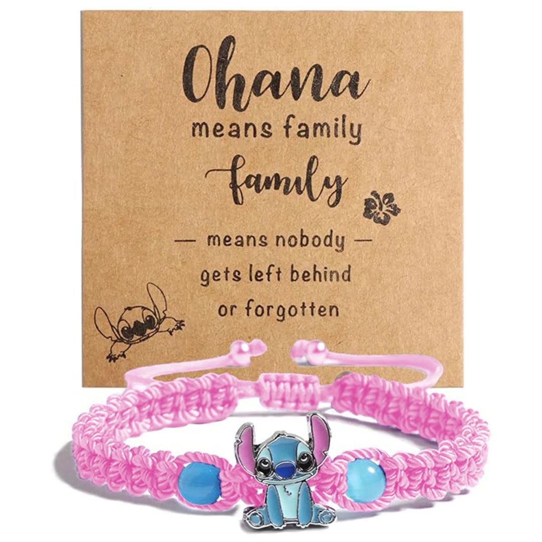 Lilo & Stitch “Ohana”  Bracelet