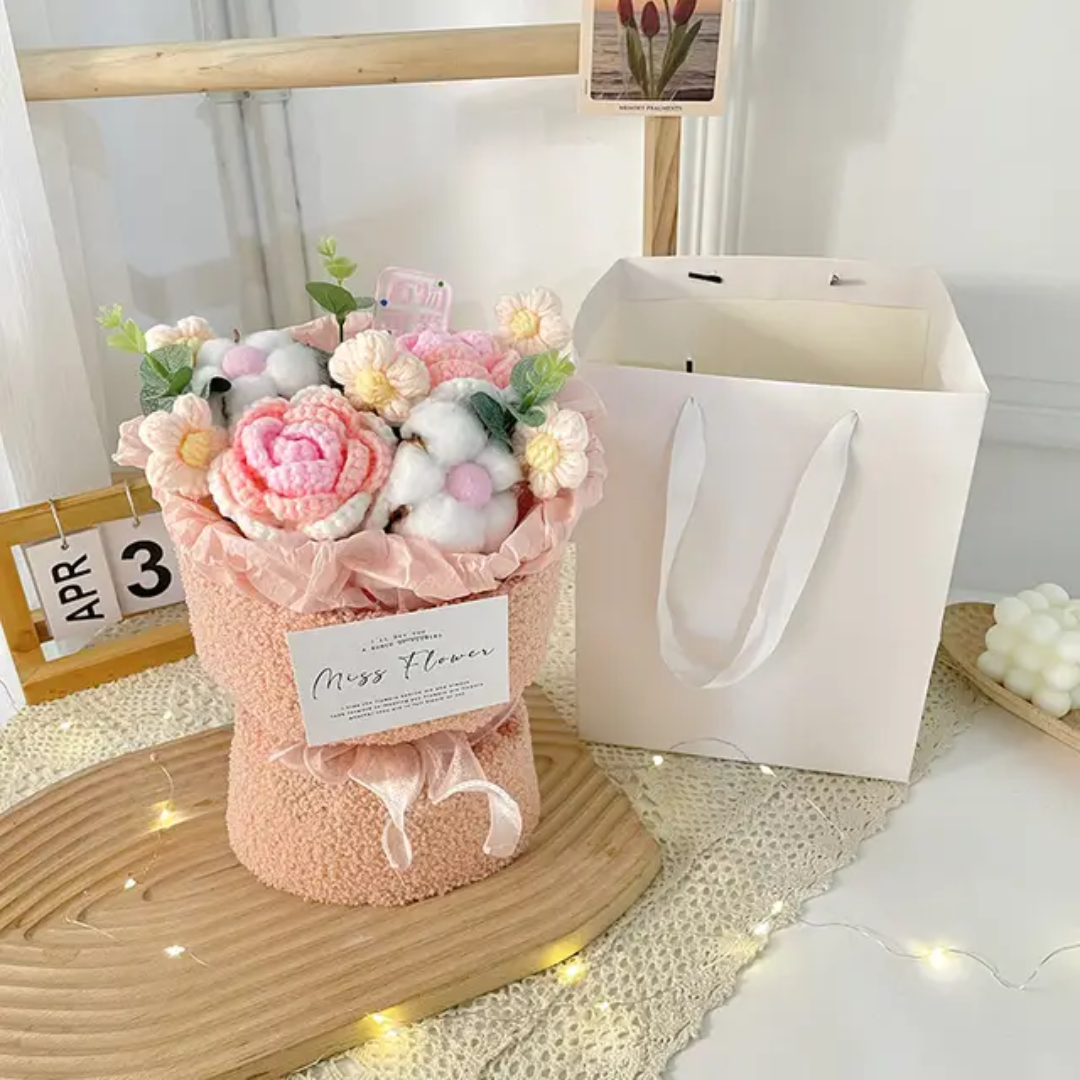 Pink Roses & Peonies Bouquet