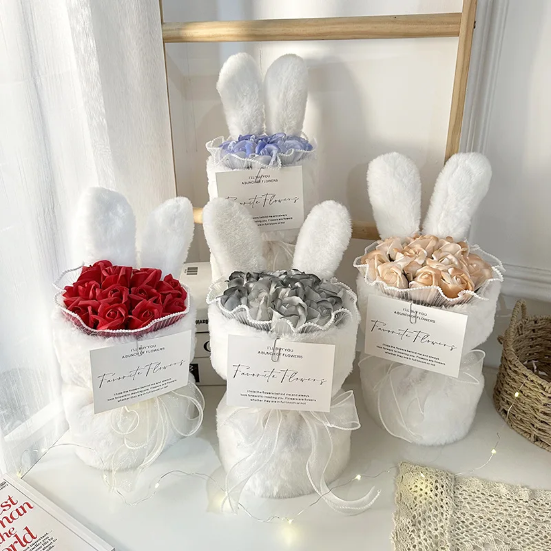 Bunny Rose Bouquets