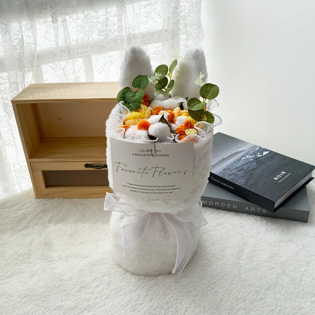 Crocheted Bunny Blooms