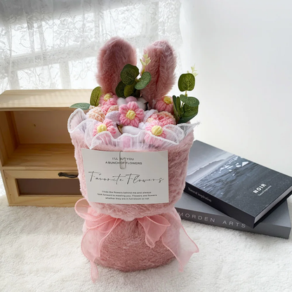 Crocheted Bunny Blooms