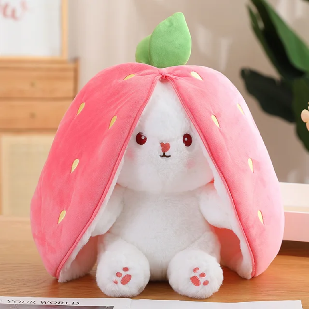 Bunny plush pillow