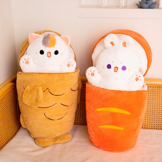 Peek-a-Boo kitty plushie