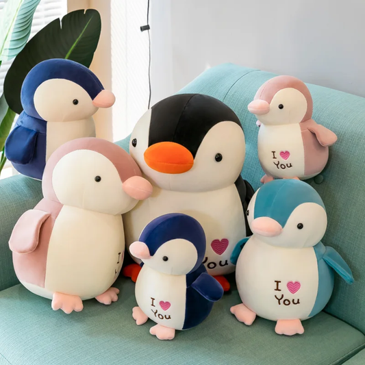 Penguin Love Plush
