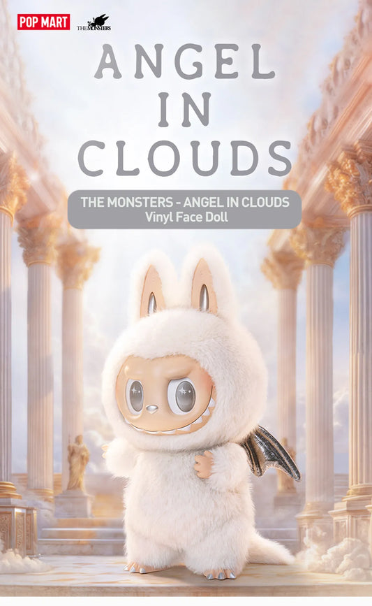 THE MONSTERS - ANGEL IN CLOUDS Vinyl Face Doll x Labubu