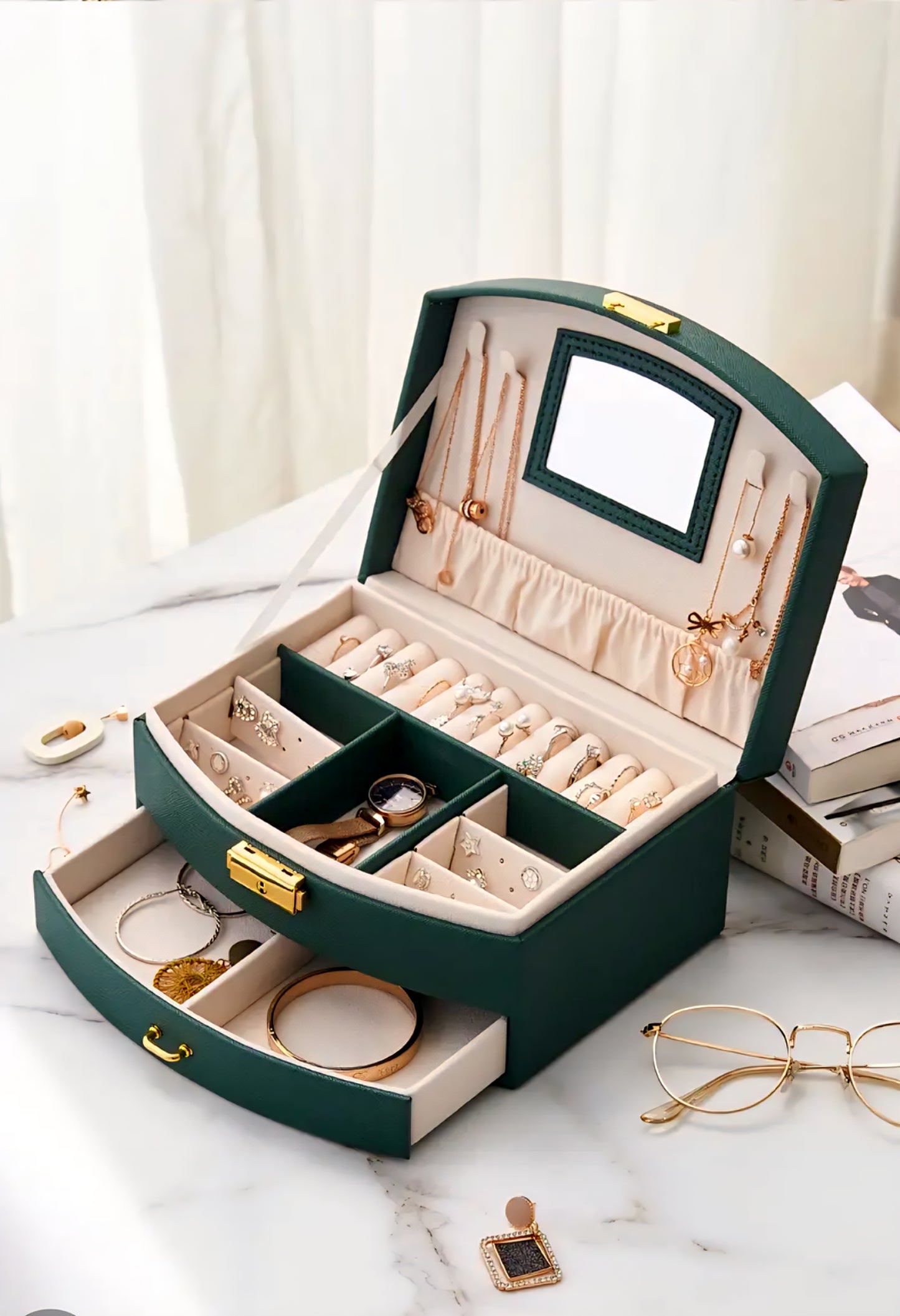 3-Tier Jewelry Vault