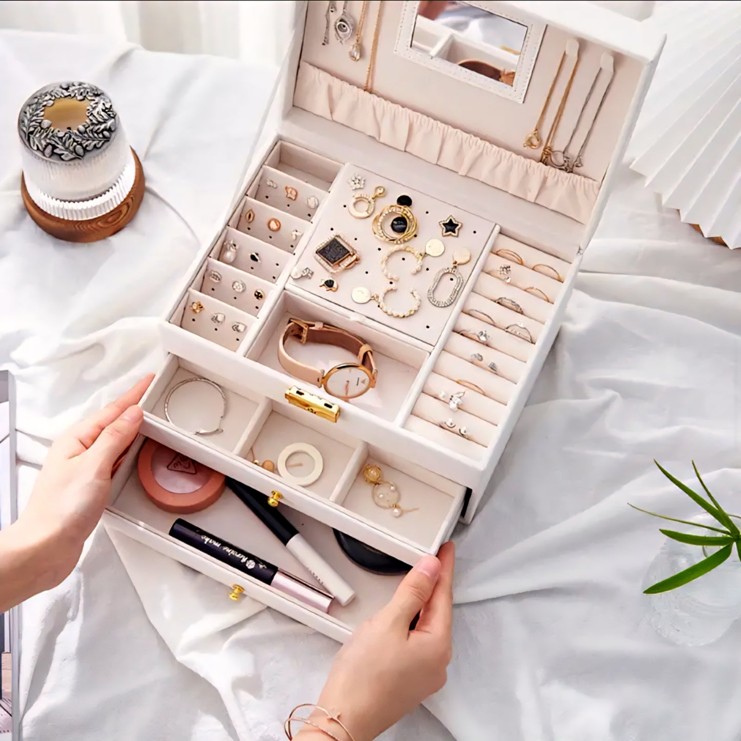 3-Tier Jewelry Vault