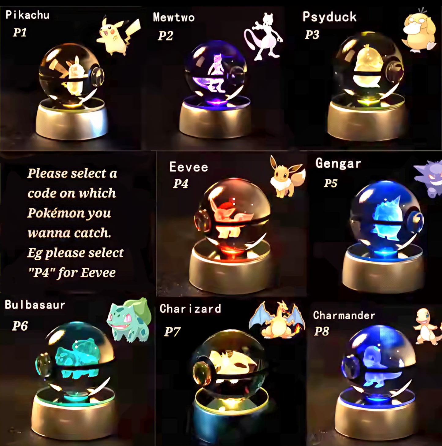 Pokémon Crystal Balls