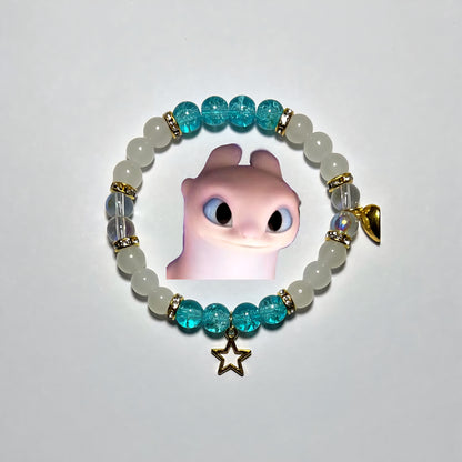 Toothless & Light Fury Matching Bracelets